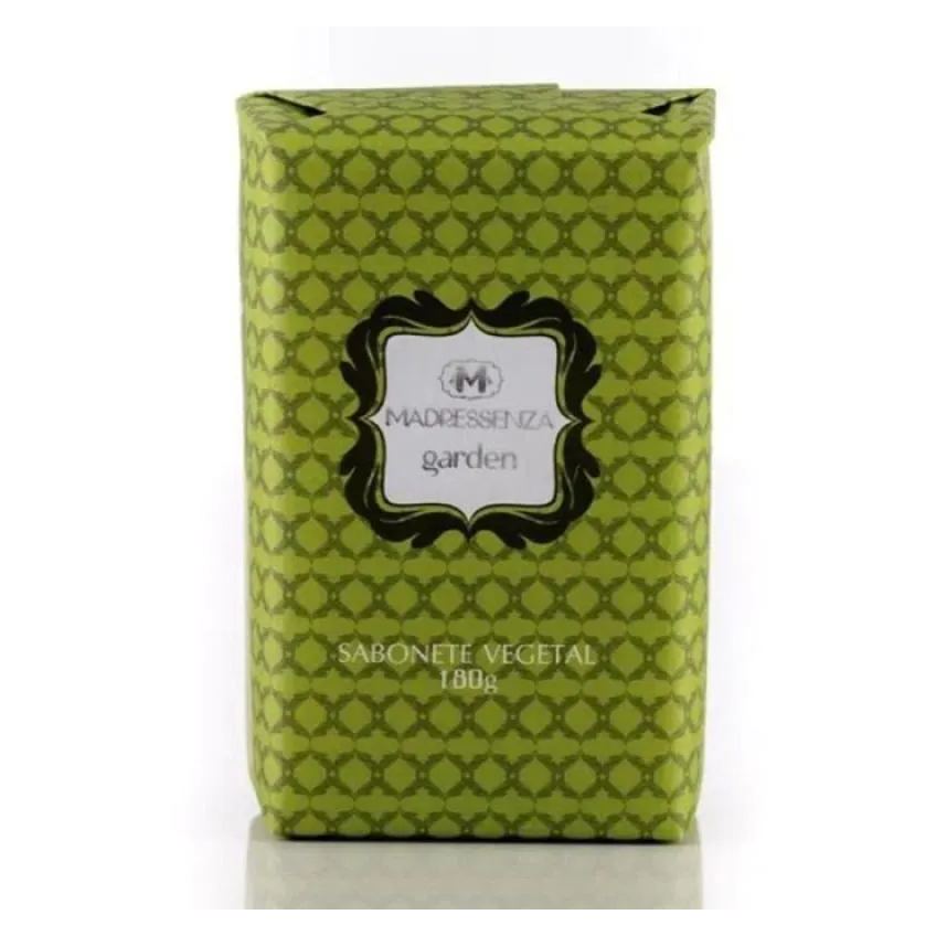 Sabonete vegetal em barra garden madressenza 180g