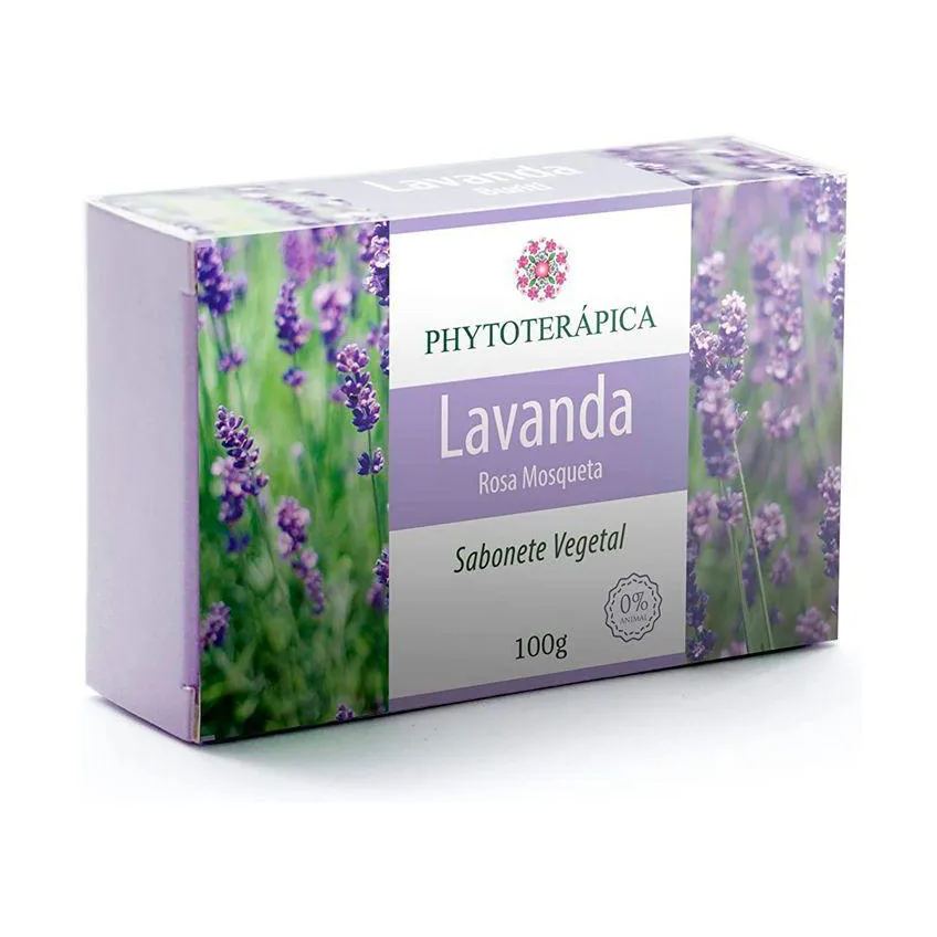 Sabonete em Barra Lavanda Rosa Mosqueta Phytoterápica 100g