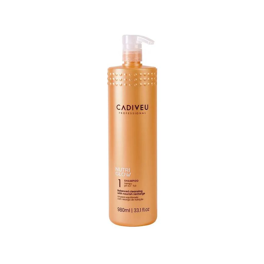 Shampoo Cadiveu Nutri Glow Reposição Lipídica 980ml
