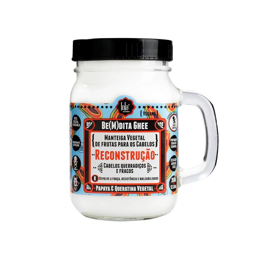 Máscara de Cabelo Reconstrução Be(m)dita Ghee Reconstrução 350g