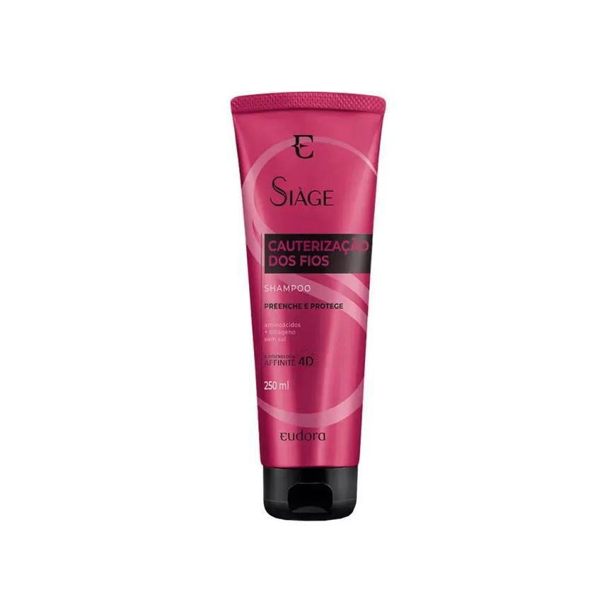 Shampoo Eud Siáge Cauterização Dos Fios 4d Preenchimento 250ml
