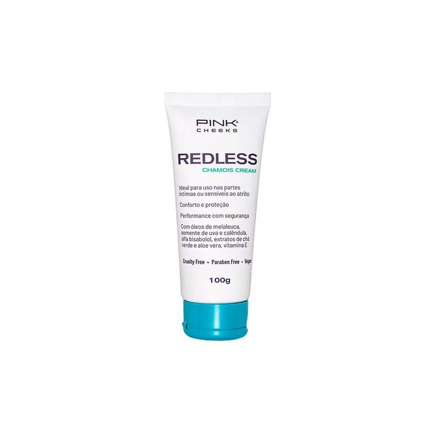 Creme Pink Cheeks Redless Chamois Cream Antiatrito 100g