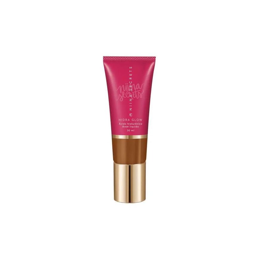 Eudora Niina Secrets Hidra Glow Base Líquida Natural 80 30ml