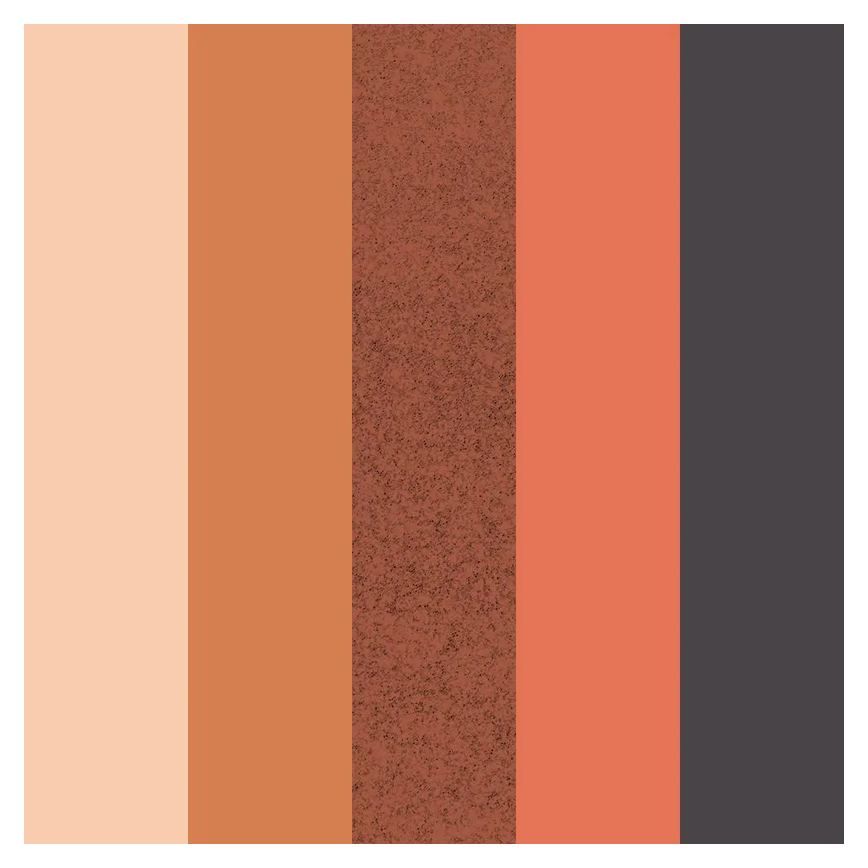 Vult Essentials Neutrals 5 Shades Paleta de Sombra em Pó 3g