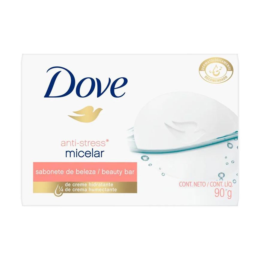 Sabonete em Barra Dove Anti-stress Micelar 90g