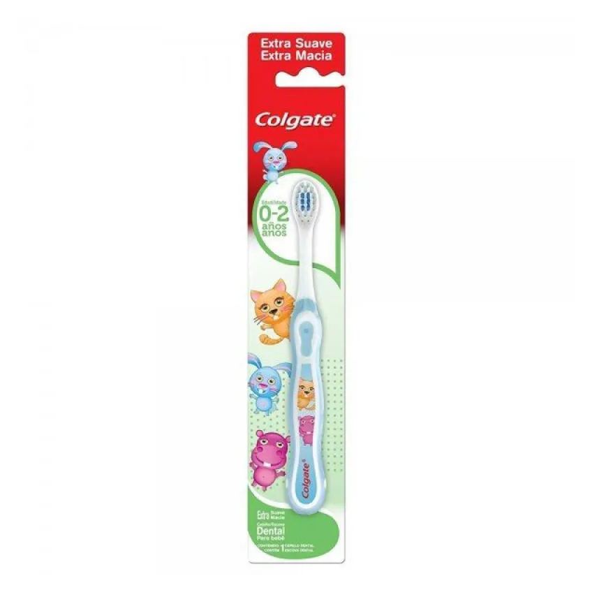 Escova Dental Colgate My First sem Flúor - Extra Macia 1 Unidade 0 a 2 Anos