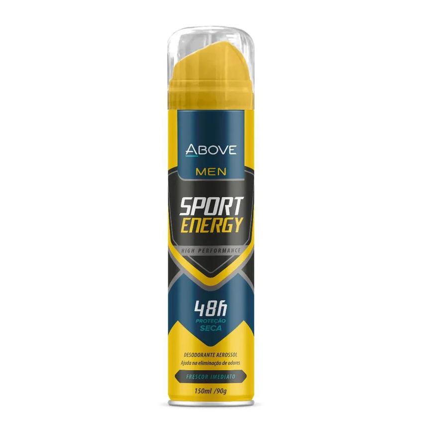 Desodorante Antitranspirante Aerosol Above Men Sport Energy 48h 150ml