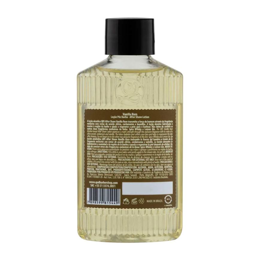Loção Pós Barba QOD Vanilla Rum 100ml