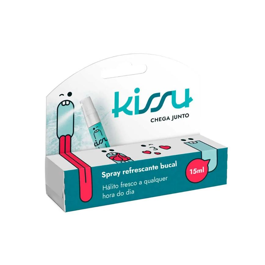 Spray Antisséptico Bucal Kissu 15ml