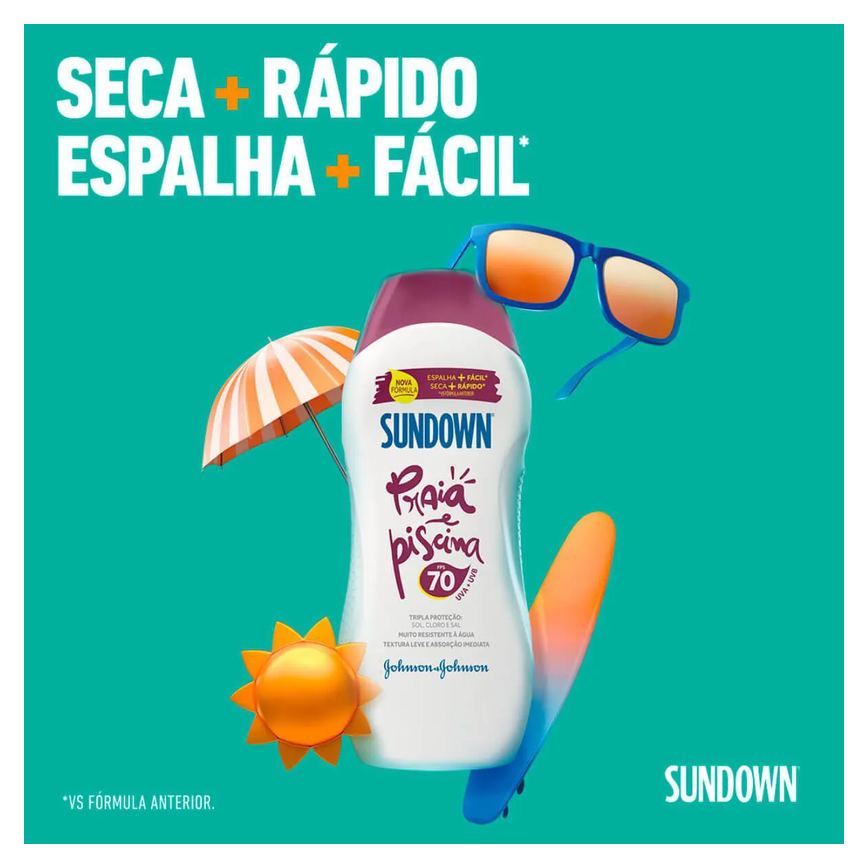 Protetor Solar Corporal Loção FPS 70 Sundown 200ml