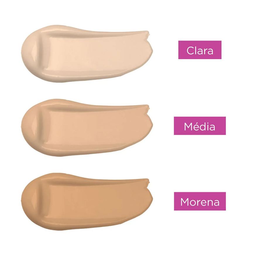 Base BB Cream L'Oréal Paris Efeito Matte 5 em 1 Cor Média FPS 50 Cobertura Leve com Proteção Solar 30ml