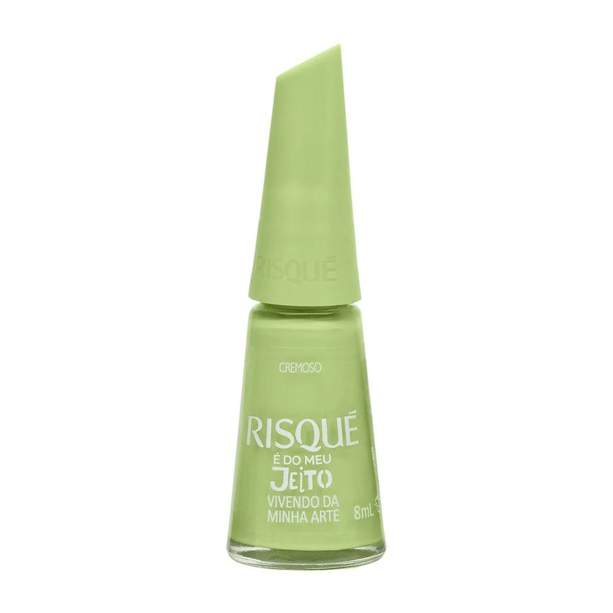 Esmalte Cremoso Risqué É do Meu Jeito 8ml - Vivendo da Minha Arte