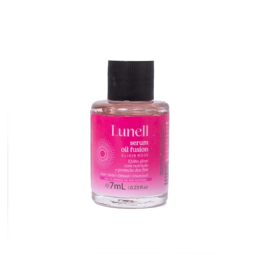 Sérum Lunell Nutri Oil Fusion Elixir Rose 7ml