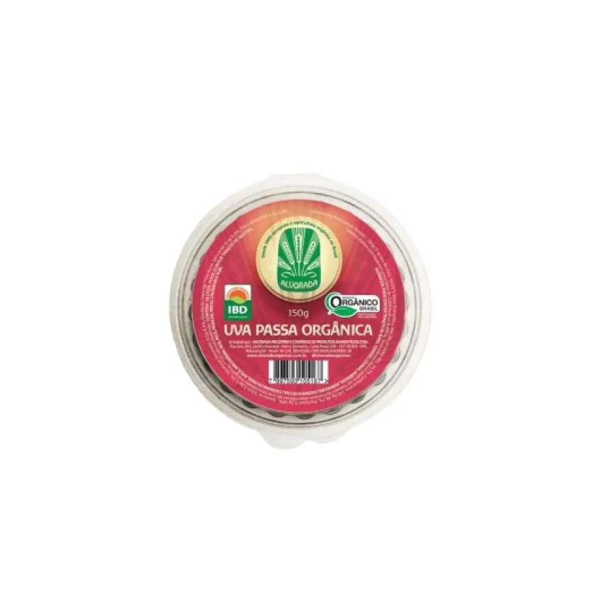 Uva Passa Orgânica Sem Açúcar Alvorada 150g