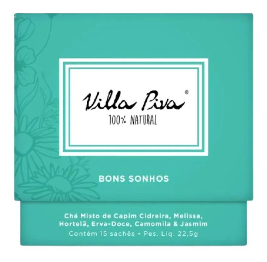 Kit 3x: Chá Misto Bons Sonhos Villa Piva 15 Sachês