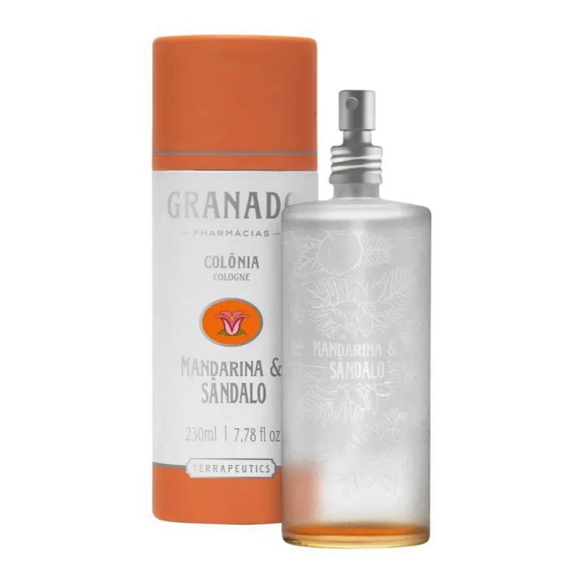 Mandarina & Sândalo Granado Deo Colônia 230ml - Desodorante Unissex