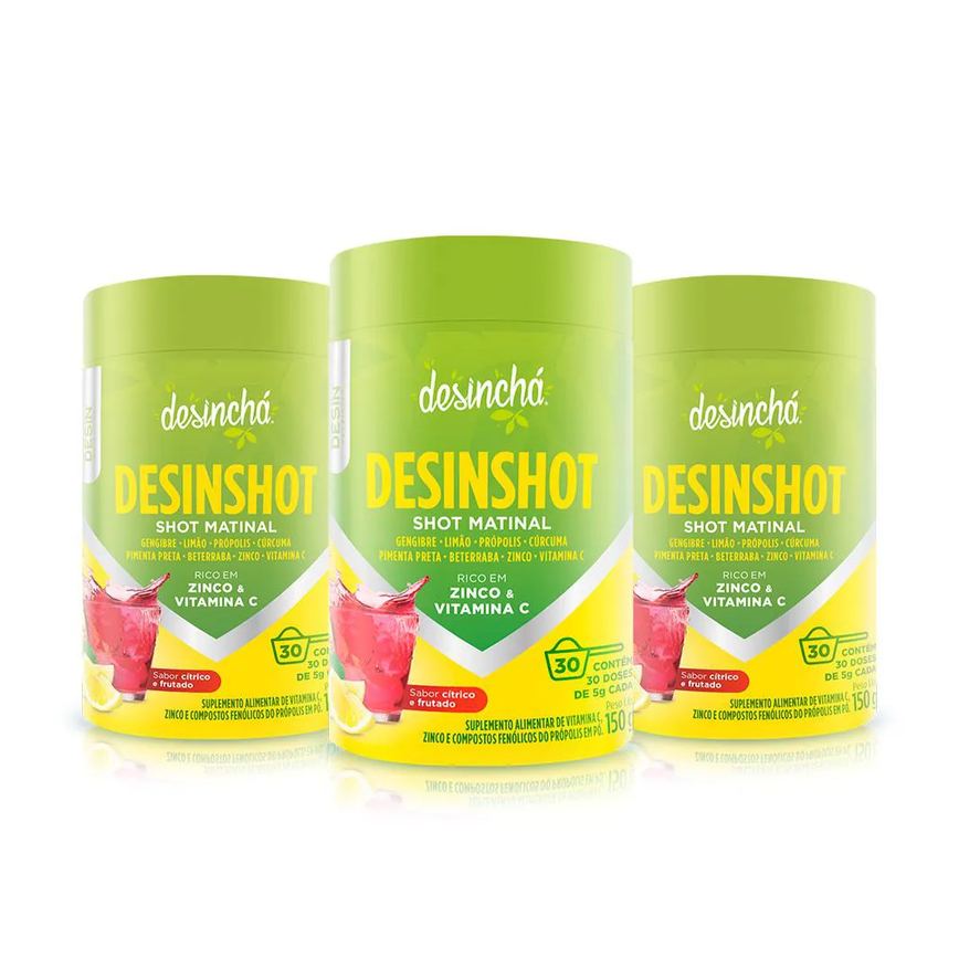 Compre 2, Leve 3 Desinshot - Shot Matinal