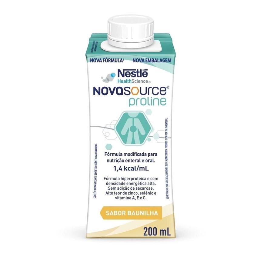 Nutrição Enteral E Oral Novasource Proline Baunilha 200Ml