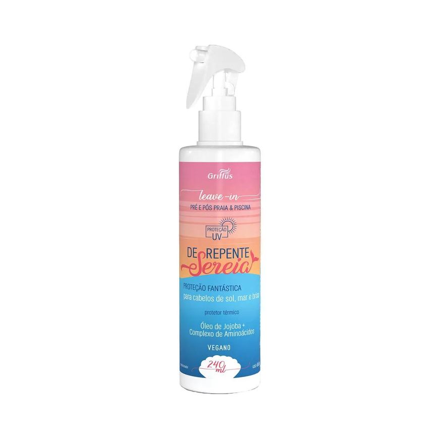 Leave-in Pré e Pós Praia e Piscina de Repente Sereia Griffus 240ml