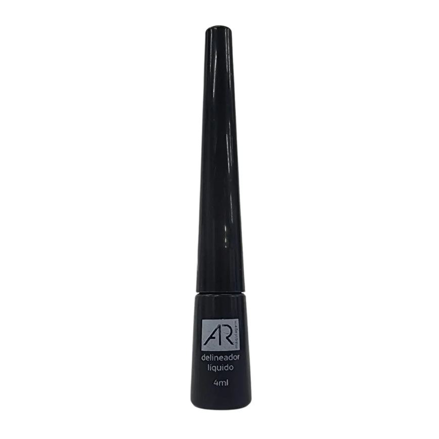 Delineador Líquido para Olhos Preto Ar Maquiagem Abelha Rainha 4ml