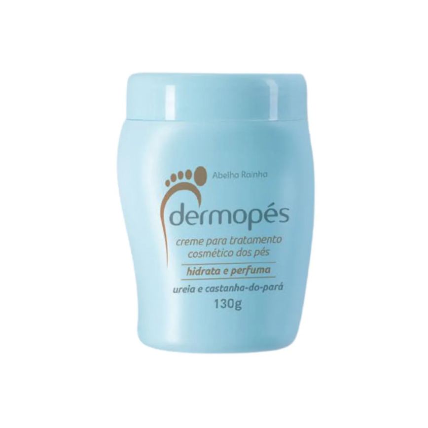 Creme para Pés com Ureia e Castanha do Pará Dermopés Abelha Rainha 130g
