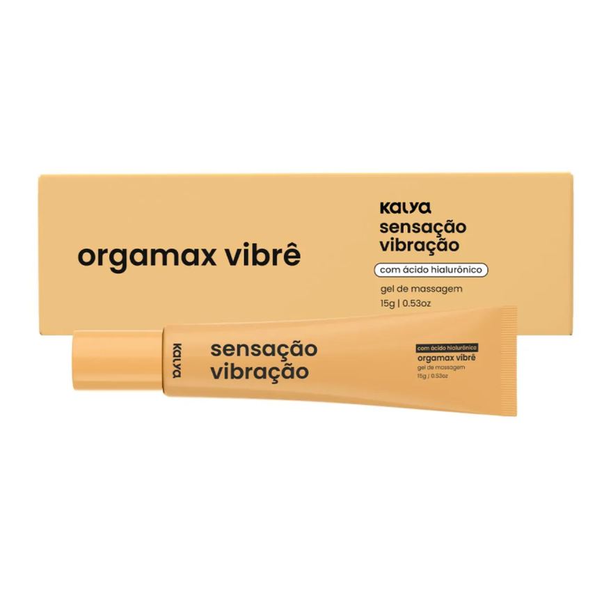 Orgamax VIBRÊ – Potencializador de Orgasmo com ÁCIDO HIALURÔNICO - Kalya