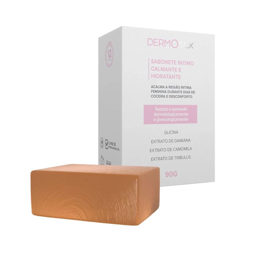 Sabonete intimo calmante e hidratante dermosex - 90g