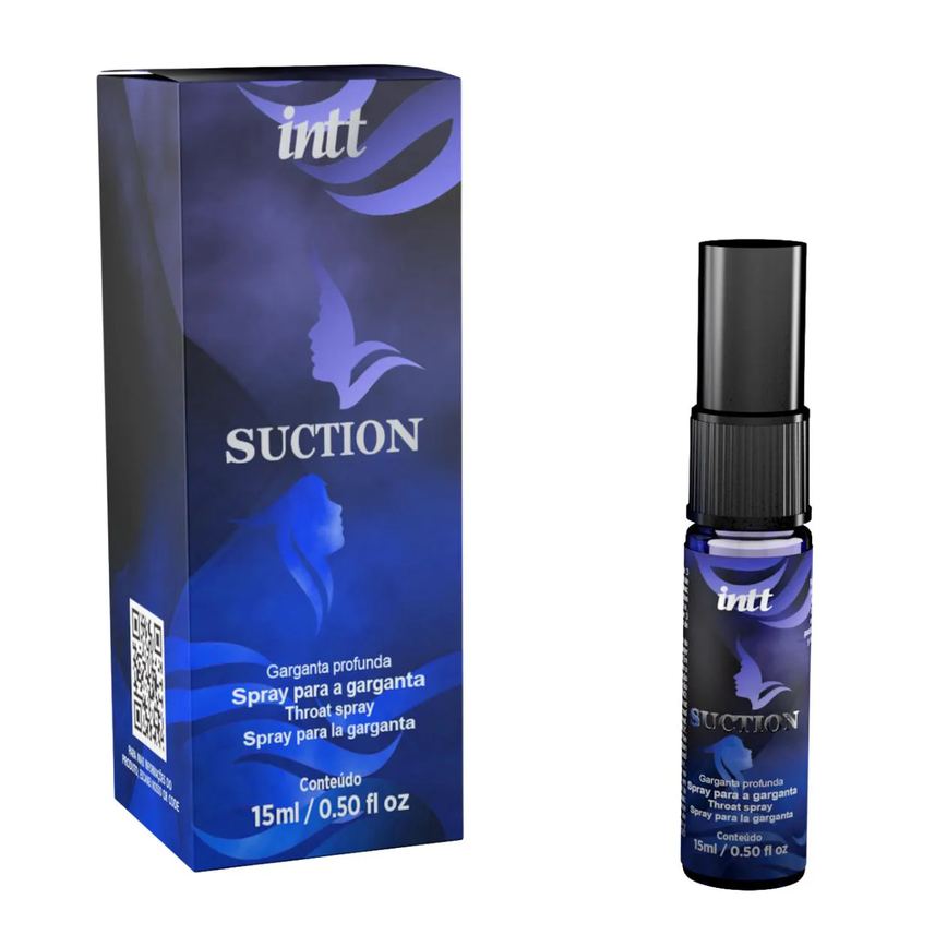 Gel garganta profunda suction oral - 15ml - intt