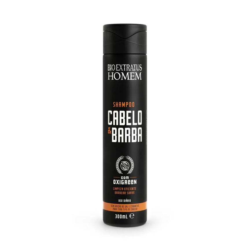 Bio Extratus Homem Cabelo e Barba - Shampoo 300ml