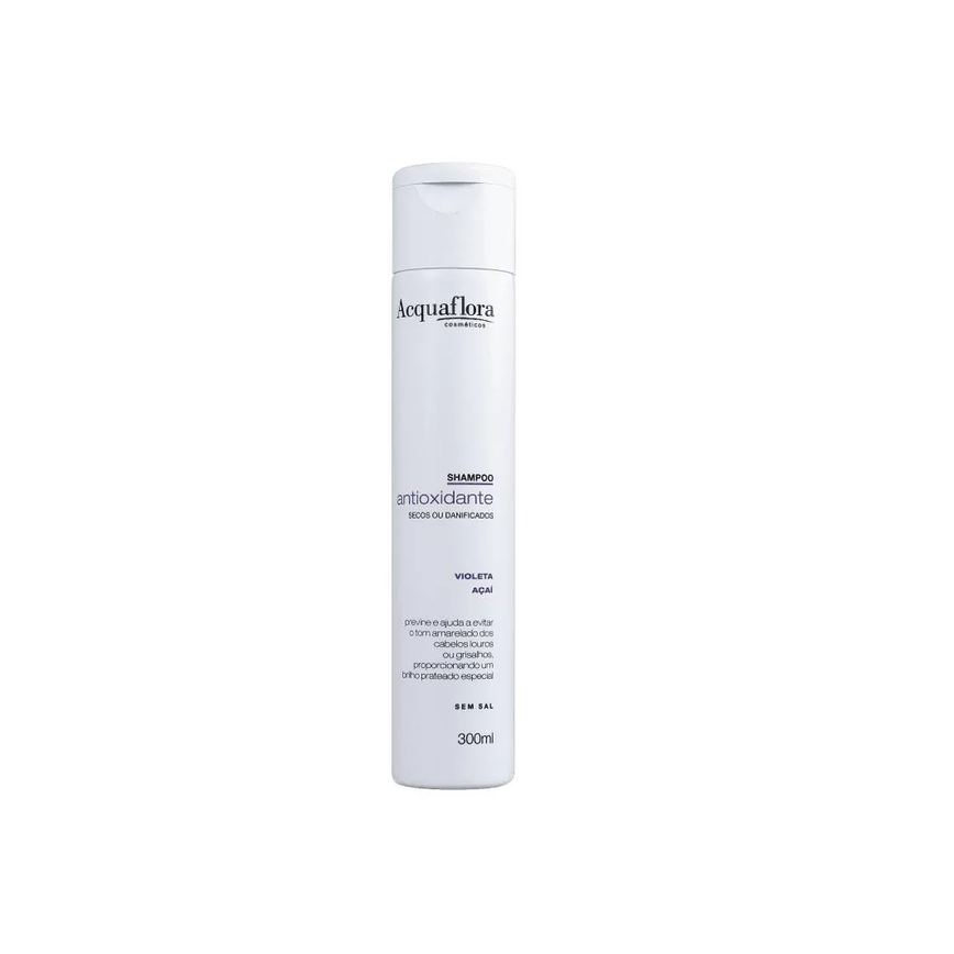 Shampoo Acquaflora Antioxidante Purificante Desamarelador 300ml