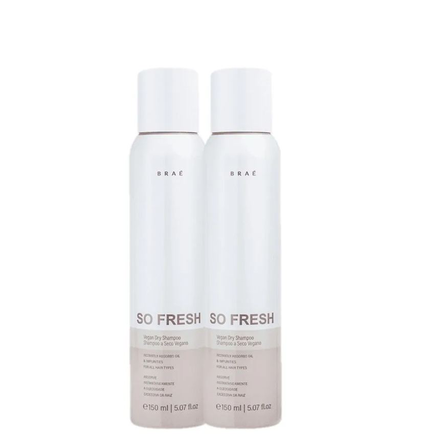 Kit Braé So Fresh - Shampoo a Seco 150ml (2 Unidades)
