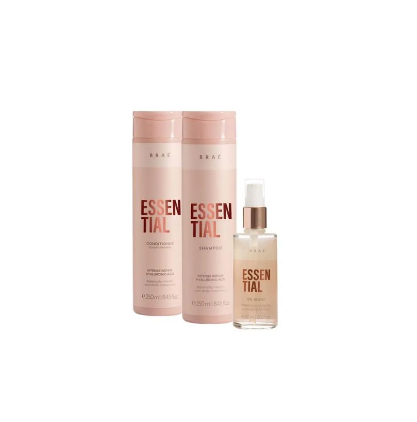 Kit Braé Essential Repair (3 Produtos)
