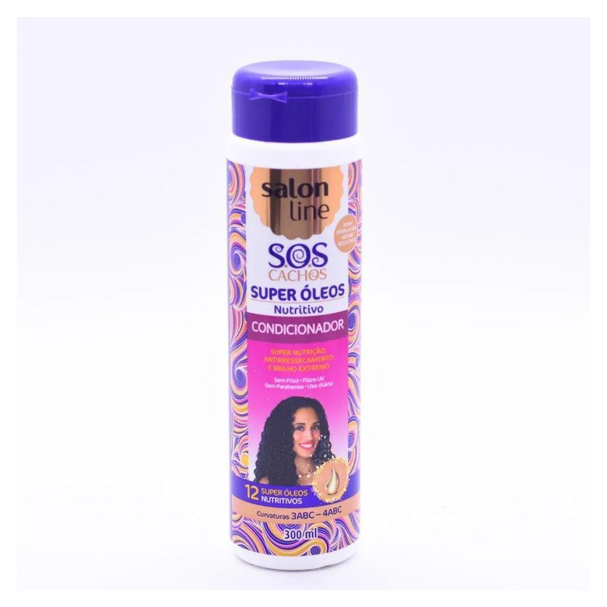 Condicionador Super Oleos Nutrivo S.o.s Cachos 300ml