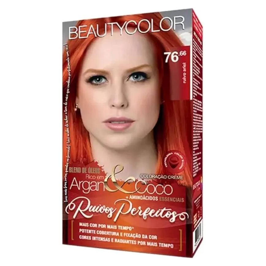 Tintura Beauty Color 76.66 Ruivo Ariel