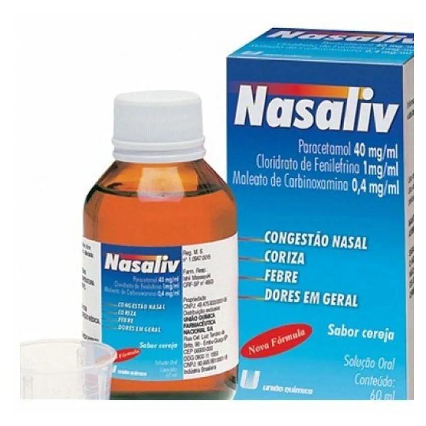 Nasaliv 60ml Uniao Quimica