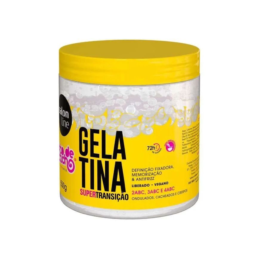 Gelatina To de Cachos Salon Line Super Transicao 550g
