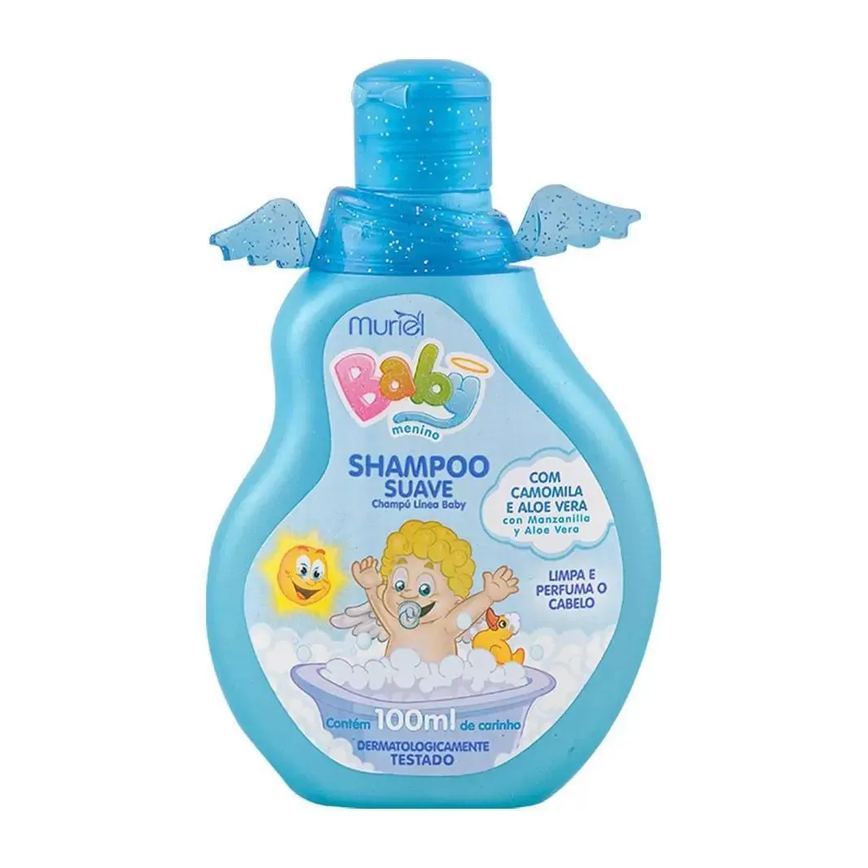 Shampoo Muriel Baby Menino Desembaraçante 100ml