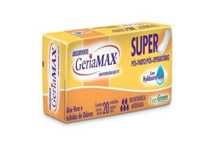 Abs Adulto Geriamax Super C/ 20 unidades