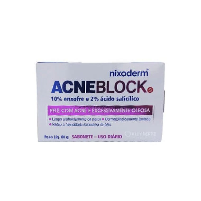 Acneblock Sabonete S 80g - Kley Hertz
