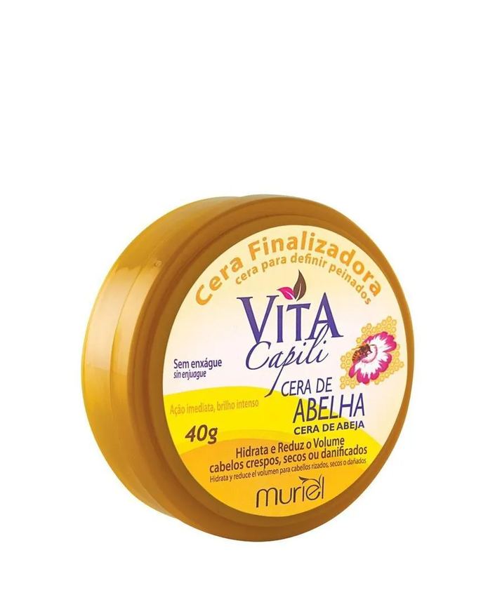 Cera Finalizadora Muriel Vita Capili 40gr Abelha