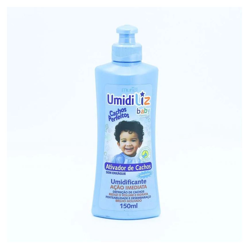 Ativador de Cachos Umidiliz Baby Menino150ml - Muriel