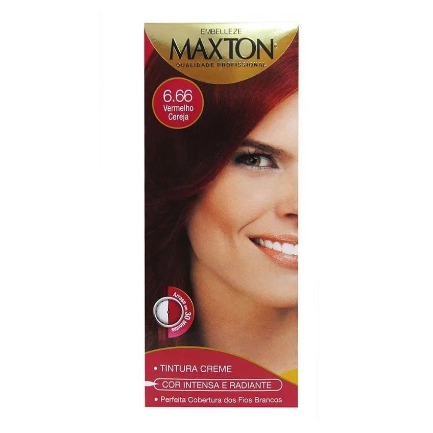 Tintura Maxton 6.66 Vermelho Cereja (especial)