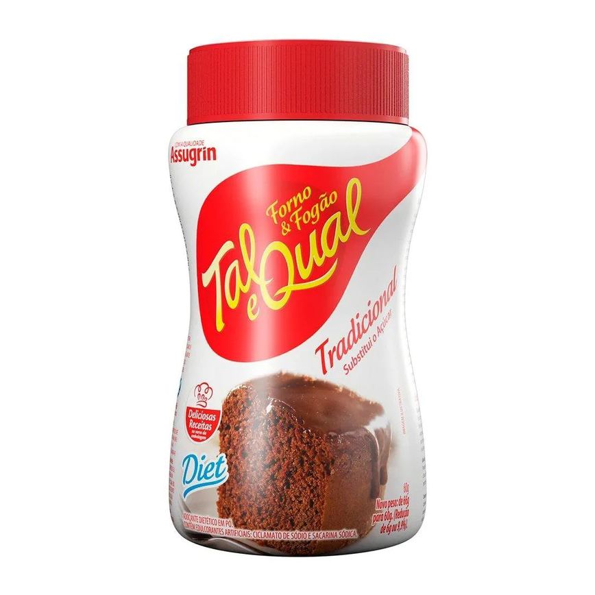 Adoçante 60g - Tal e Qual