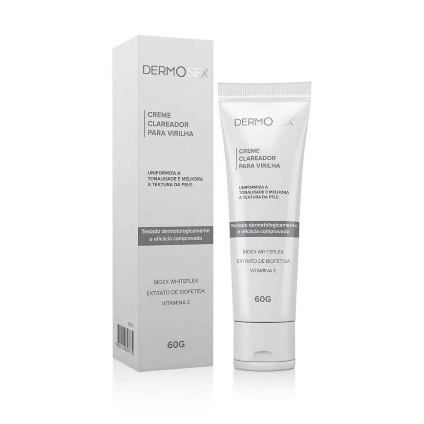Creme Clareador de Virilha Tratamento Dermosex 60g