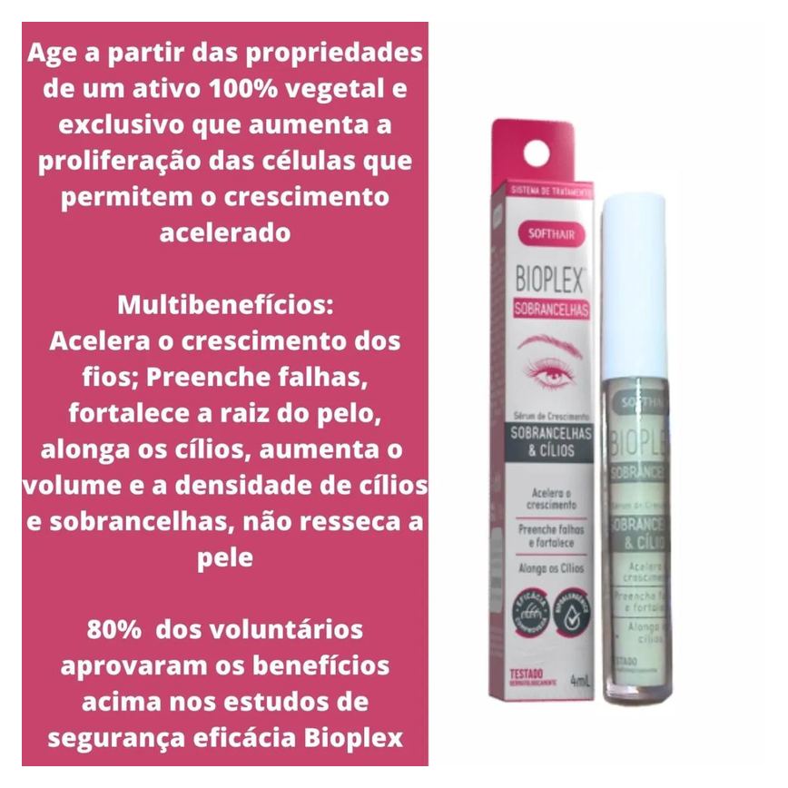 Serum para Crescer Cilios Sombrancelha Falhada Fortalecedor