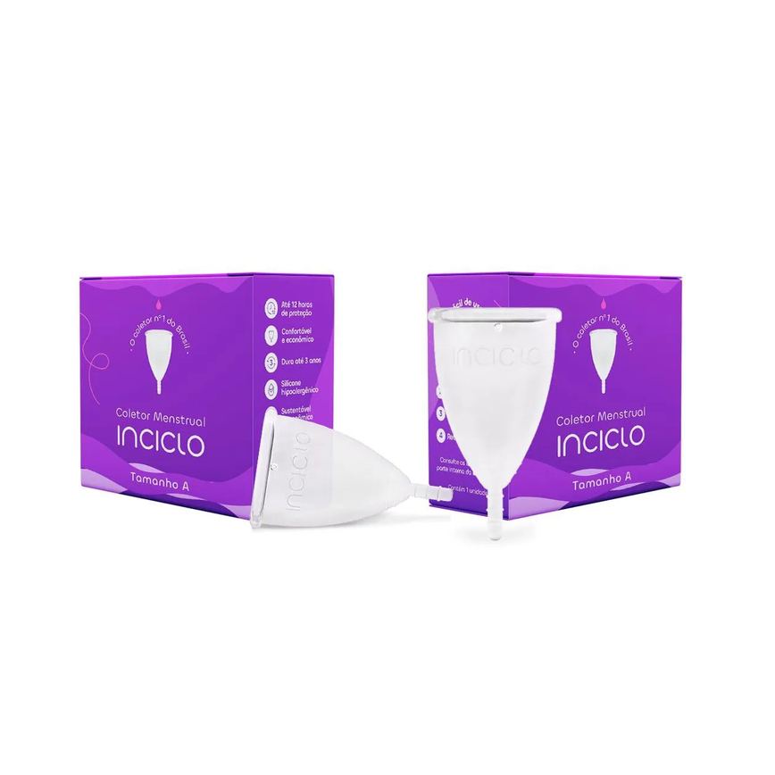 Coletor Menstrual 2 unidades - A A (2UN - A Partir De 30 Anos Ou Com Filhos)