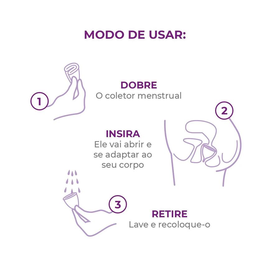 Kit Coletor B+ Disco Menstrual + Cápsula Inciclo B (de 20 A 29 Anos E Sem Filhos)
