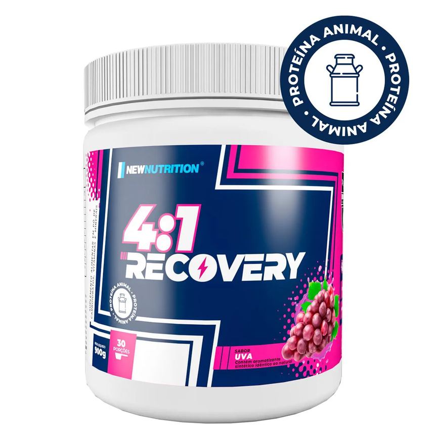 Pós-Treino New Nutrition Endurance Recovery 4:1 Uva 900g