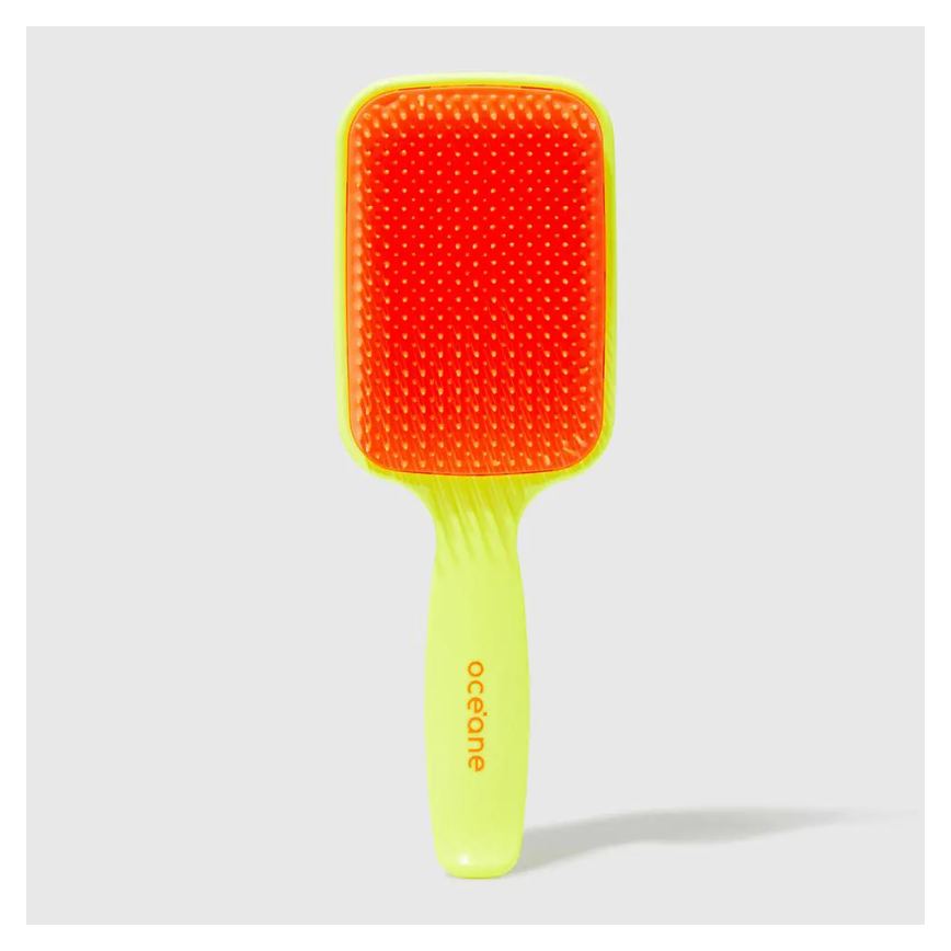 Escova de Cabelo desembaraçadora Amarela - Neon Brush