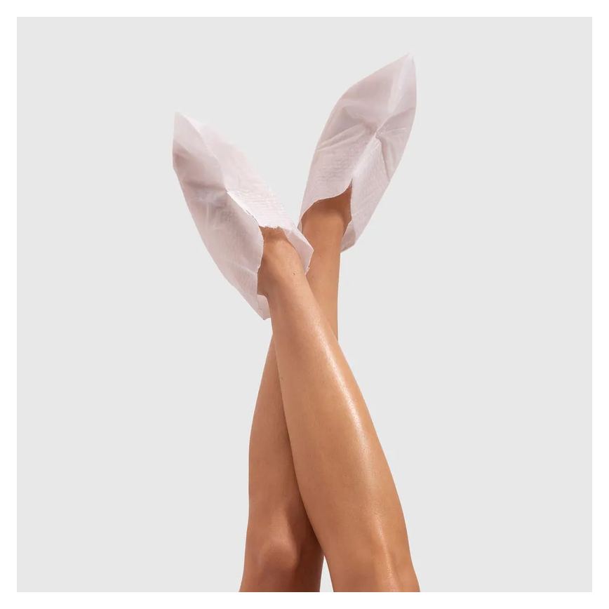 máscara esfoliante para pés com óleo de coco - foot peeling mask 1 par